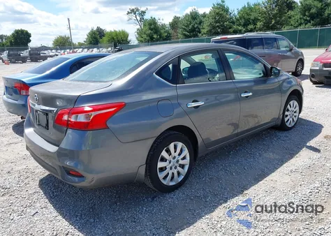 2016 Nissan Sentra S из США, поврежденный, VIN 3N1AB7AP4GY286795